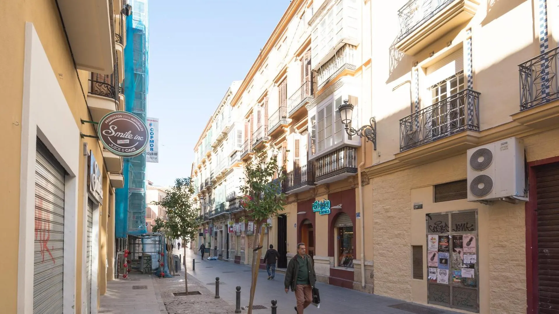 Apartamento En El Centro 2 Dormitorios Ai Málaga 0*,  Spanyolország